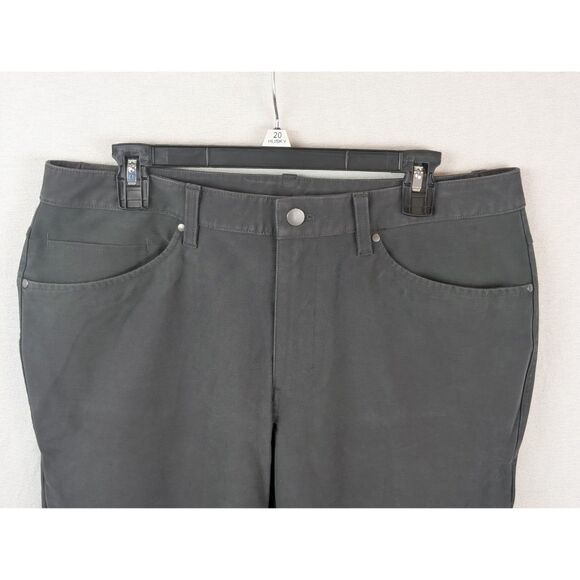 Lululemon ABC Slim Fit 5 Pocket Pant Gray Men's Size 34x32 - Picture 2 of 15